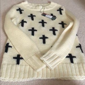 Cream Sweater Brand New With Tag